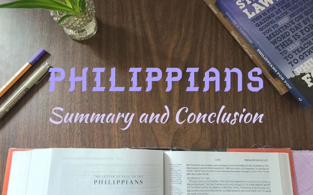Philippians: Summary and conclusion