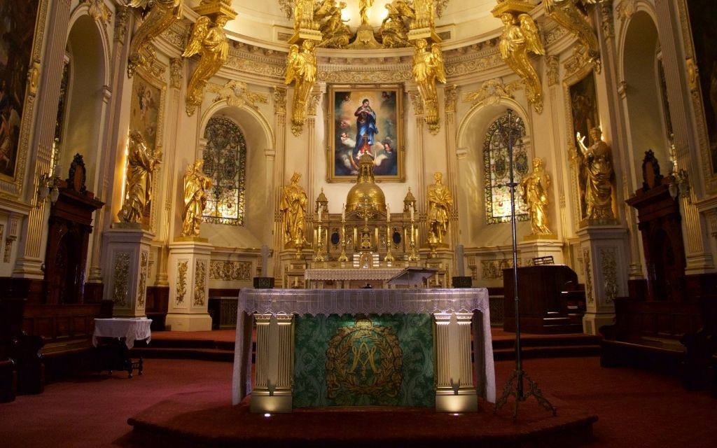 A Roman Catholic church